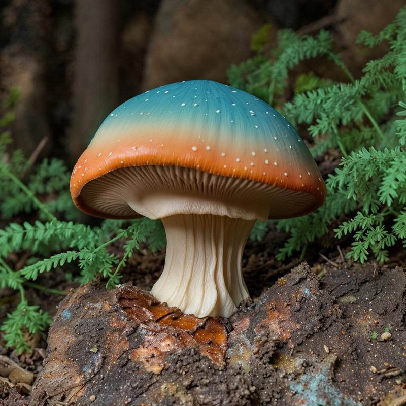 00048-1614038346-masterpiece, intricate photo, mushroom with turquoise cap, background enchanted mountainous desert, fantasy art, mystic, hyper r.jpg